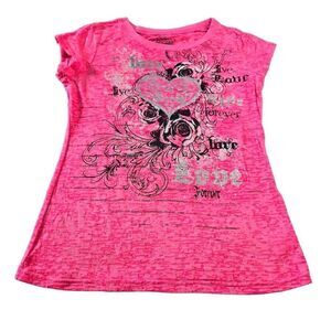 Rocker Girl Love Woman shirt L11/13 Jrs